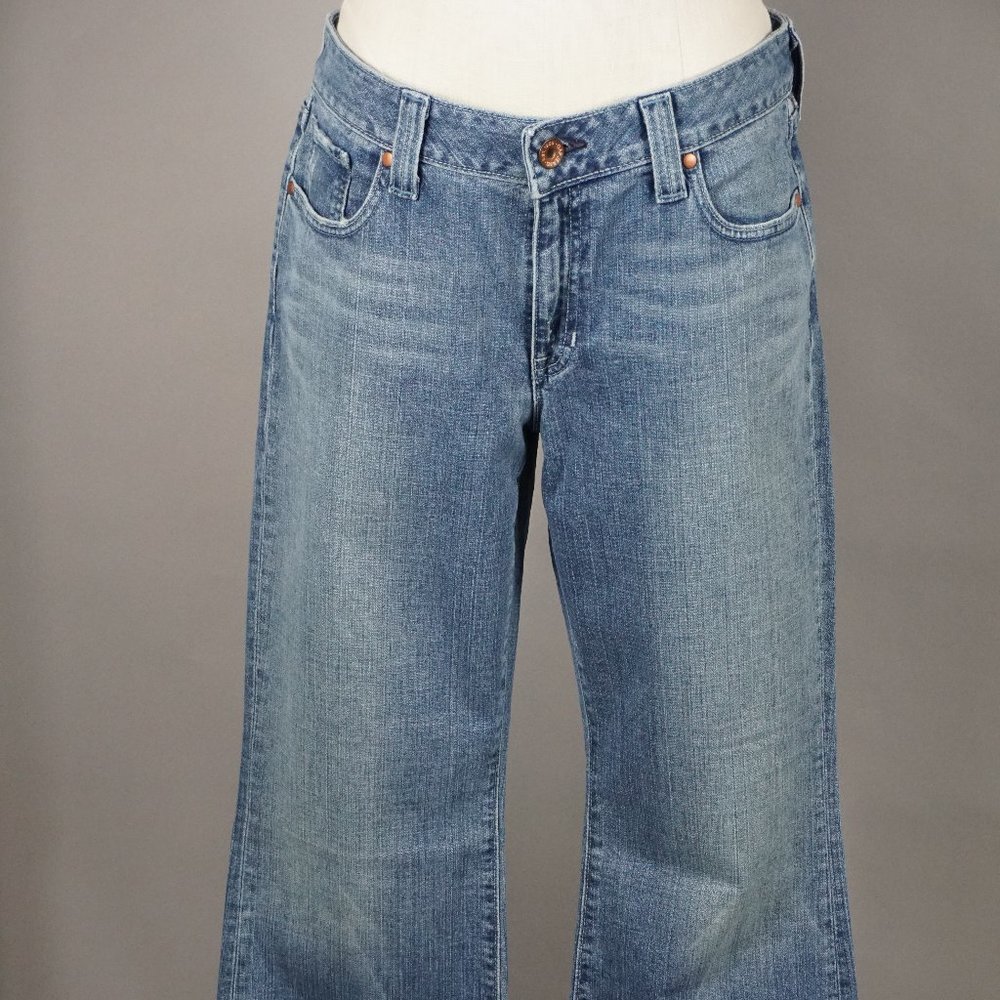 Gap Jeans Curvy Flare Stretch Size 12 Regular